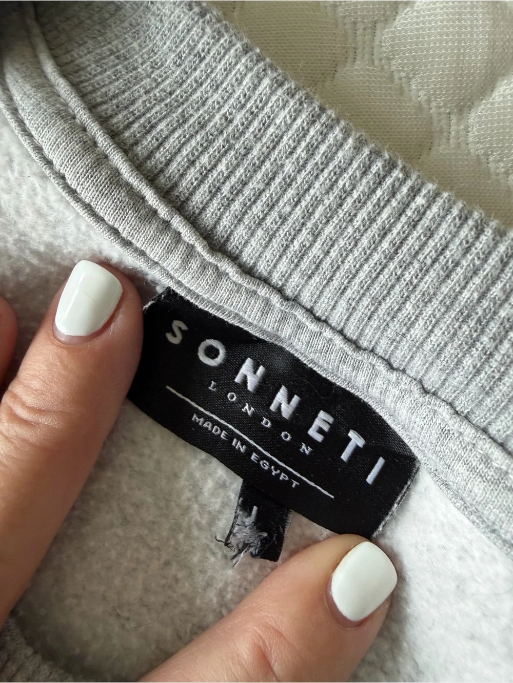 Grey Crewneck Sweatshirt